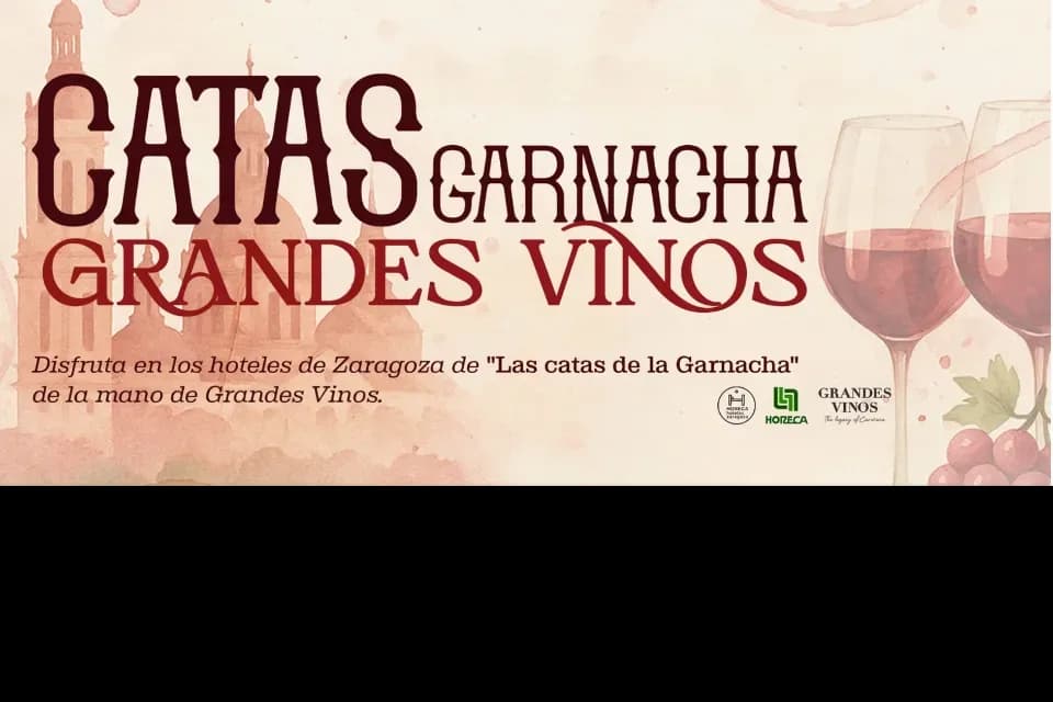 Catas urbanas de garnacha en hoteles de Zaragoza