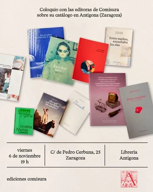 Encuentro con las editoras de Comisura
