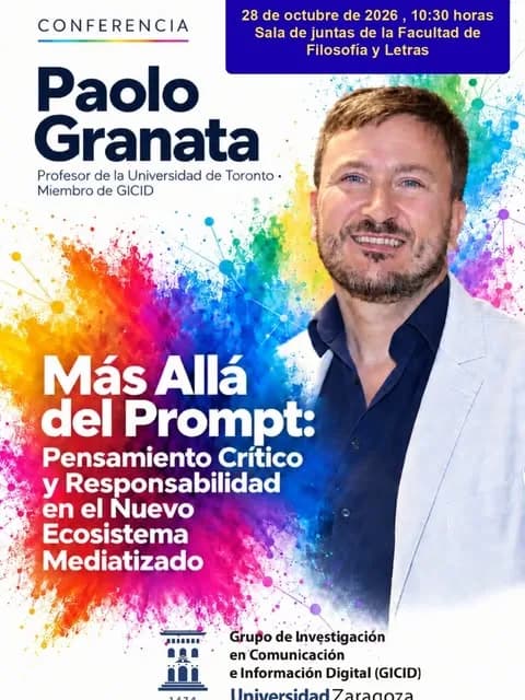 Más allá del prompt: pensamiento crítico y responsabilidad mediática