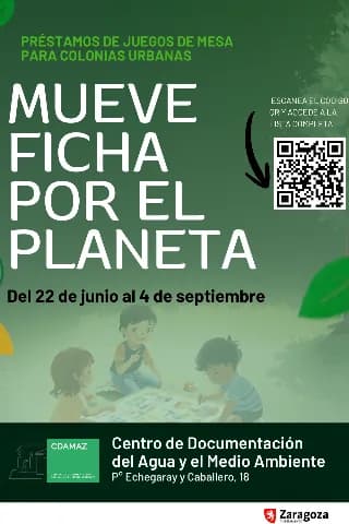 Mueve ficha por el planeta. Préstamos de juegos de mesa