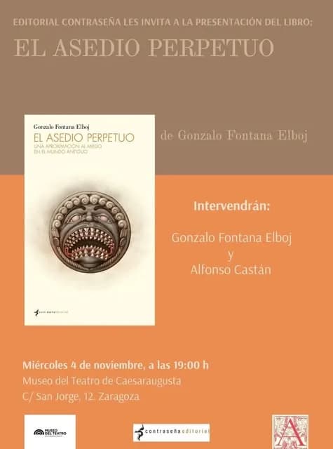 Presentación de El asedio perpetuo