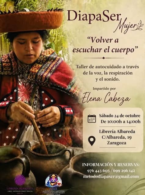 Taller DiapaSer Mujer: Volver a escuchar el cuerpo