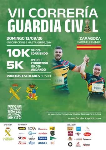 VII Correría de la Guardia Civil en Zaragoza