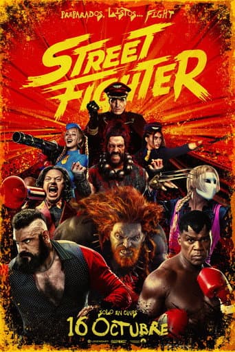 Cartel de Street Fighter