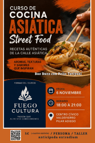 Experiencia Street Food Asiática