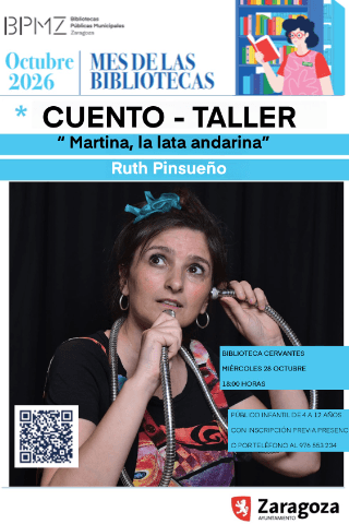 Cuento-taller "Martina la lata andarina" con RUTH PINSUEÑO