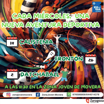 Cada Miércoles, una nueva aventura deportiva
