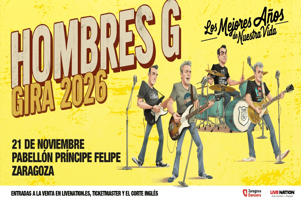 Gira Los Mejores Años de Nuestra Vida 2026. Hombres G