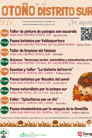 Otoño en el Distrito Sur
