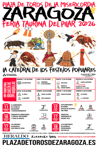 Feria del Pilar 2026. Vaquillas