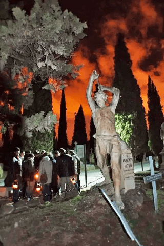 Rutas nocturnas teatralizadas por el Cementerio de Torrero