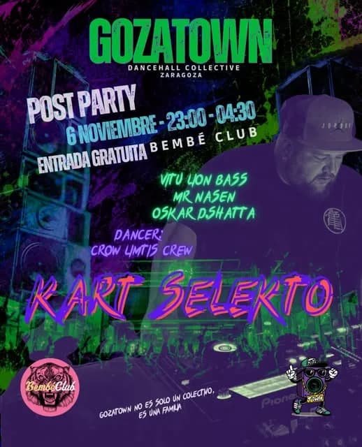 After party Gozonas y Gozones