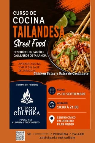 Experiencia Street Food Tailandesa