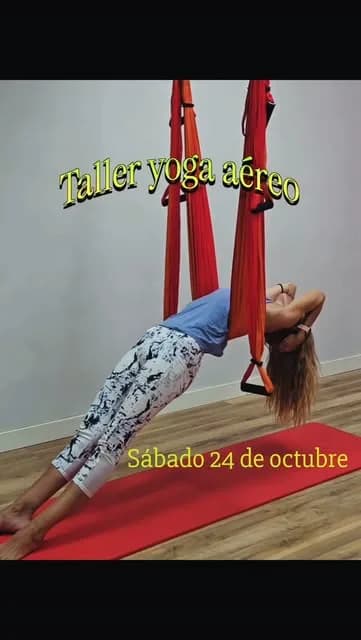 Primer taller de yoga aéreo del curso