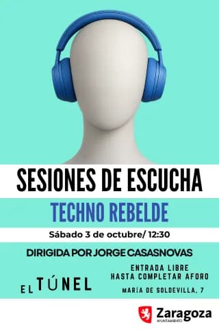 Sesión de escucha de Techno Rebelde, con Jorge Casasnovas