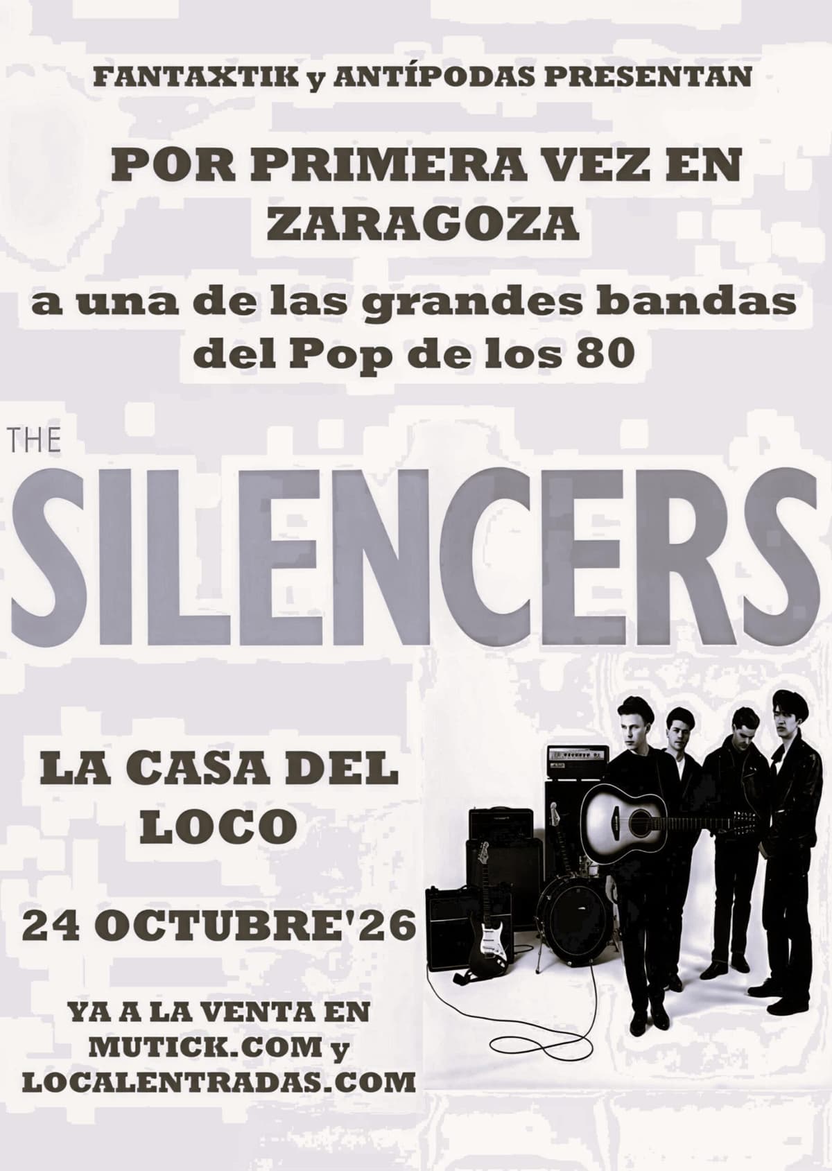 THE SILENCERS. Banda mítica de los 80.