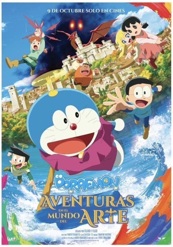 Cartel de Doraemon: Aventuras