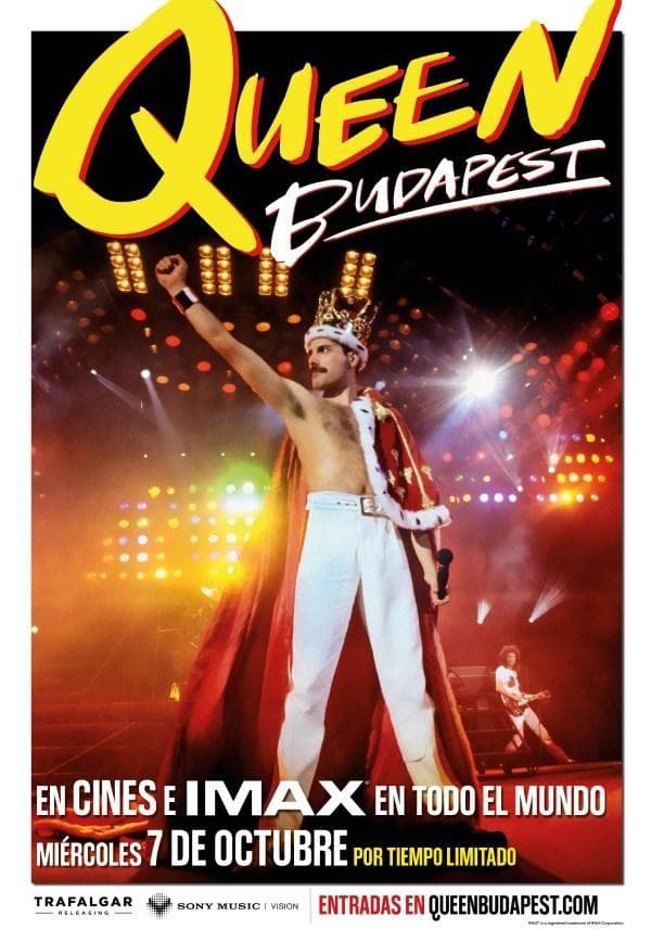 Cartel de Queen budapest