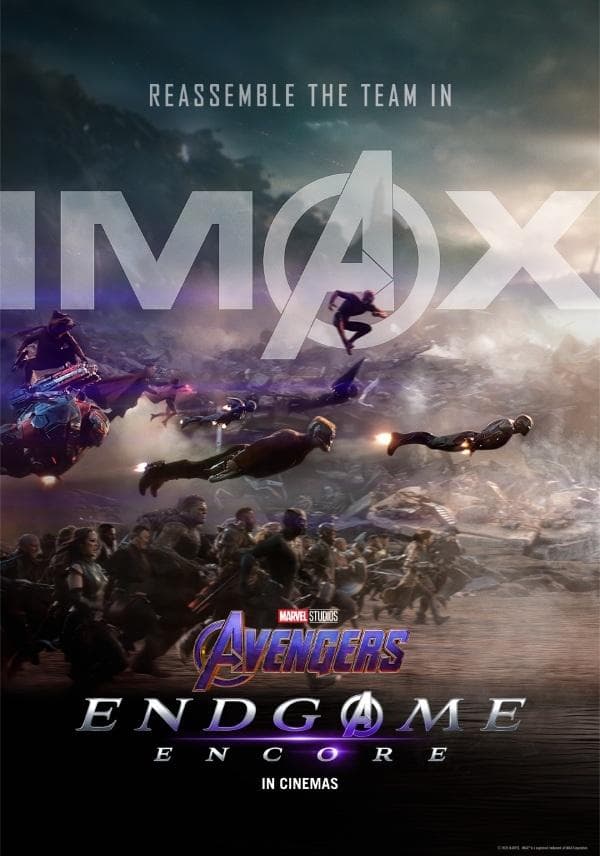 Cartel de Vengadores endgame: Encore