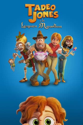 Cartel de Tadeo Jones y la lámpara maravillosa
