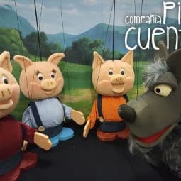 Espectáculo de marionetas "Los tres cerditos"