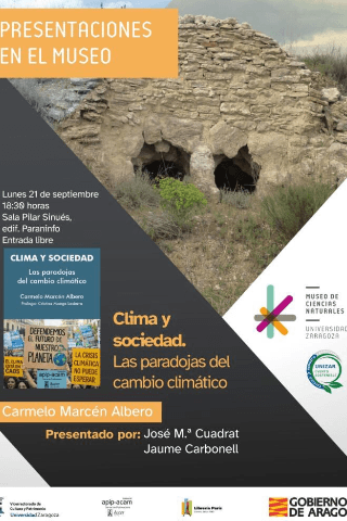 Presentaciones en el museo: Clima y sociedad. Las paradojas del cambio climático