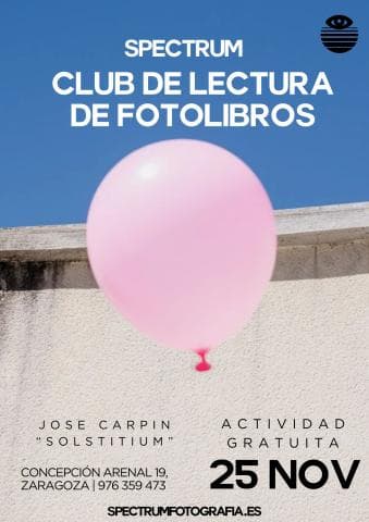 Club de Lectura de Fotolibros. Solstitium. Jose Carpin