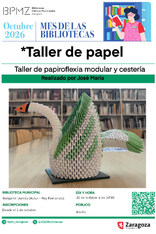 Taller de papiroflexia modular y cestería en papel