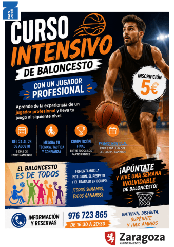 Curso intensivo de Baloncesto
