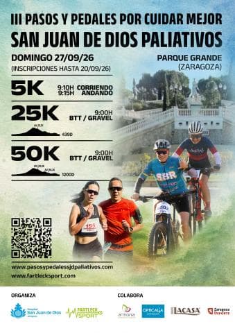 III Pasos y Pedales por Cuidar Mejor San Juan de Dios Paliativos