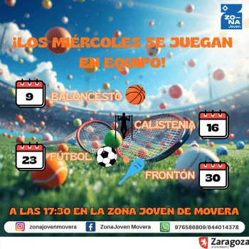 ¡Los miércoles se juegan en equipo!