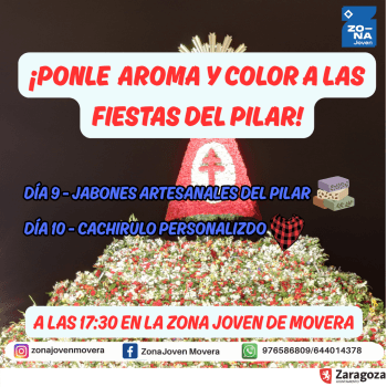 ¡Ponle aroma y color a las fiestas del Pilar!
