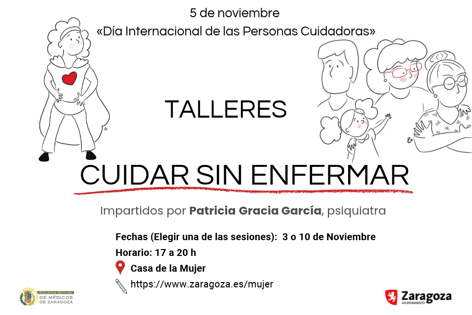 Talleres: "Cuidar sin enfermar"