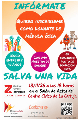 Charla Donar médula es donar Vida.