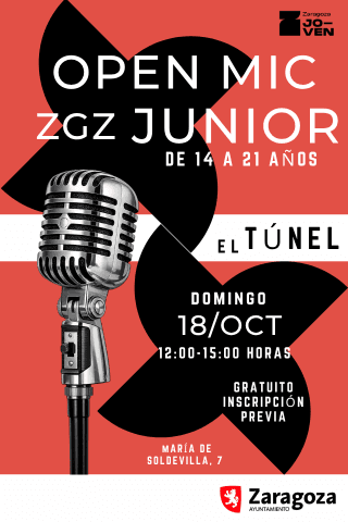 Open Mic ZGZ Junior Octubre