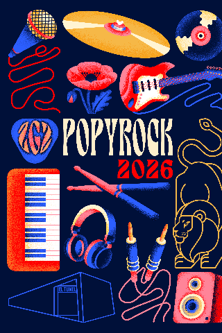Semifinal 2 Popyrock 2026: Leyre Betoré, Álvaro Moia y Sevendays.