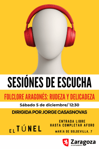 Sesión de escucha de Folclore aragonés: rudeza y delicadeza, con Jorge Casasnovas