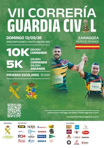 VII Correría de la Guardia Civil en Zaragoza