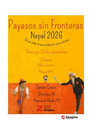 Payasos sin Fronteras, Nepal 2026. Ni un Niño Ni una Niña sin una Sonrisa.