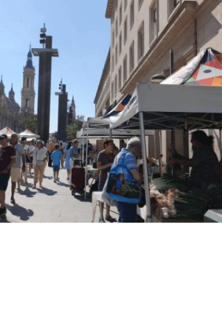 Mercado Agroecológico y agroeconómico Zaragoza