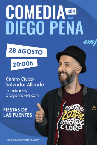 Comedia con Diego Peña