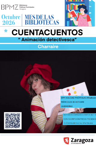 "Animación detectivesca" con Charraire