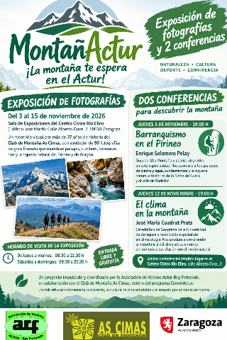 MONTAÑACTUR. Exposición fotográfica Club de Montaña "As Cimas"