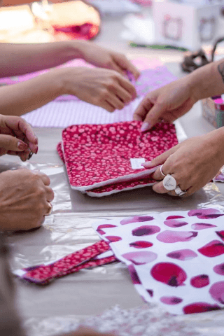 Co-Siendo: Recicla retales para crear tu propio neceser