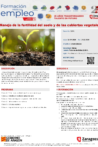 Curso "Manejo de la fertilidad del suelo y de las cubiertas vegetales"