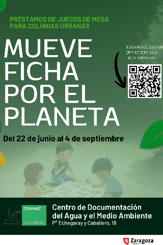 Mueve ficha por el planeta. Préstamos de juegos de mesa