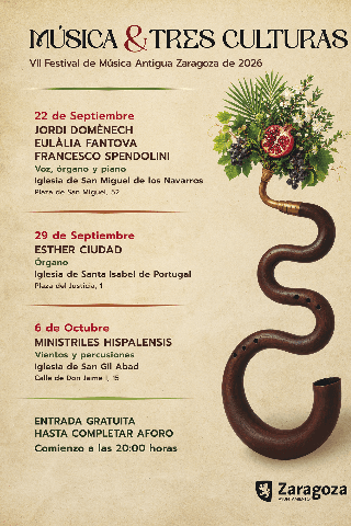 MÚSICA & TRES CULTURAS. Jordi Domènech, Eulàlia Fantova y Francesco Spendolini: De la sacristía al escenario