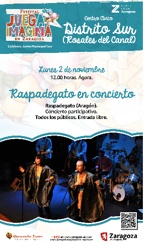 JUEGA E IMAGINA: Raspa de Gato en concierto. Raspa de Gato (Aragón)