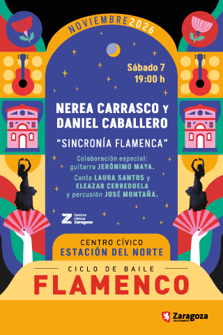 "SINCRONÍA FLAMENCA". Daniel Caballero y Nerea Carrasco. Ciclo de Baile Flamenco Estación del Norte 2026