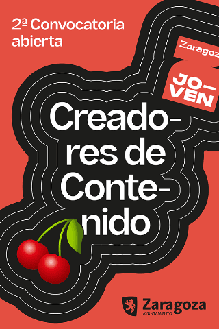 Sesiones informativas convocatoria Creadores de Contenido de Zaragoza Joven 2026-27